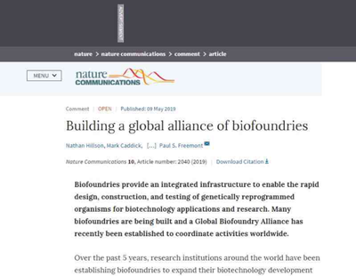 合成生物学 深圳引领国际协作，开启“组装生命”新纪元